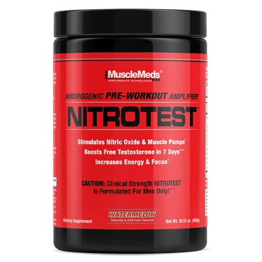 NFLA: NitroTest - 2-in-1 Pre-workout + Test Booster